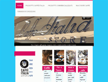 Tablet Screenshot of caffeitaliastore.com
